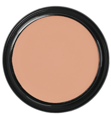 Ben Nye CH-2 Lite Creme Highlight — 0.25oz pot open showing medium warm highlight tone