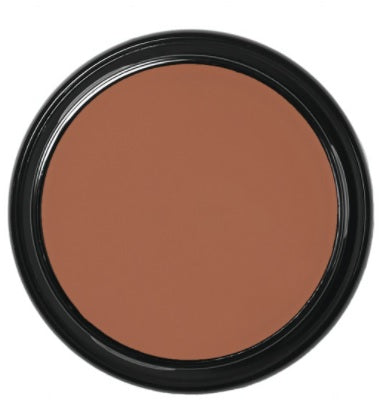 Ben Nye CS-11 Natural Brown Creme Shadow — 0.25oz pot open showing soft natural brown shade