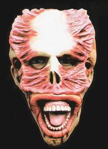 Let's Split 3/4 latex mask by Don Post Studios — adult horror costume mask