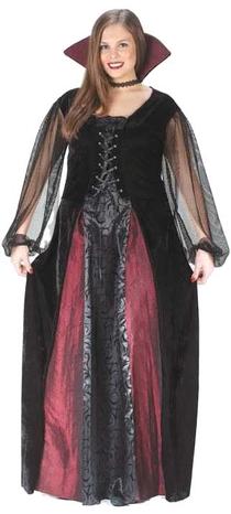 Plus Size Goth Maiden Vamp Costume