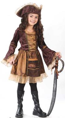 Victorian Pirate Girls Costume