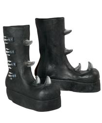 Gothic spike boot covers — adult costume accessory