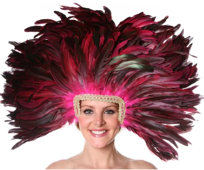 Headdress with Coque Feathers