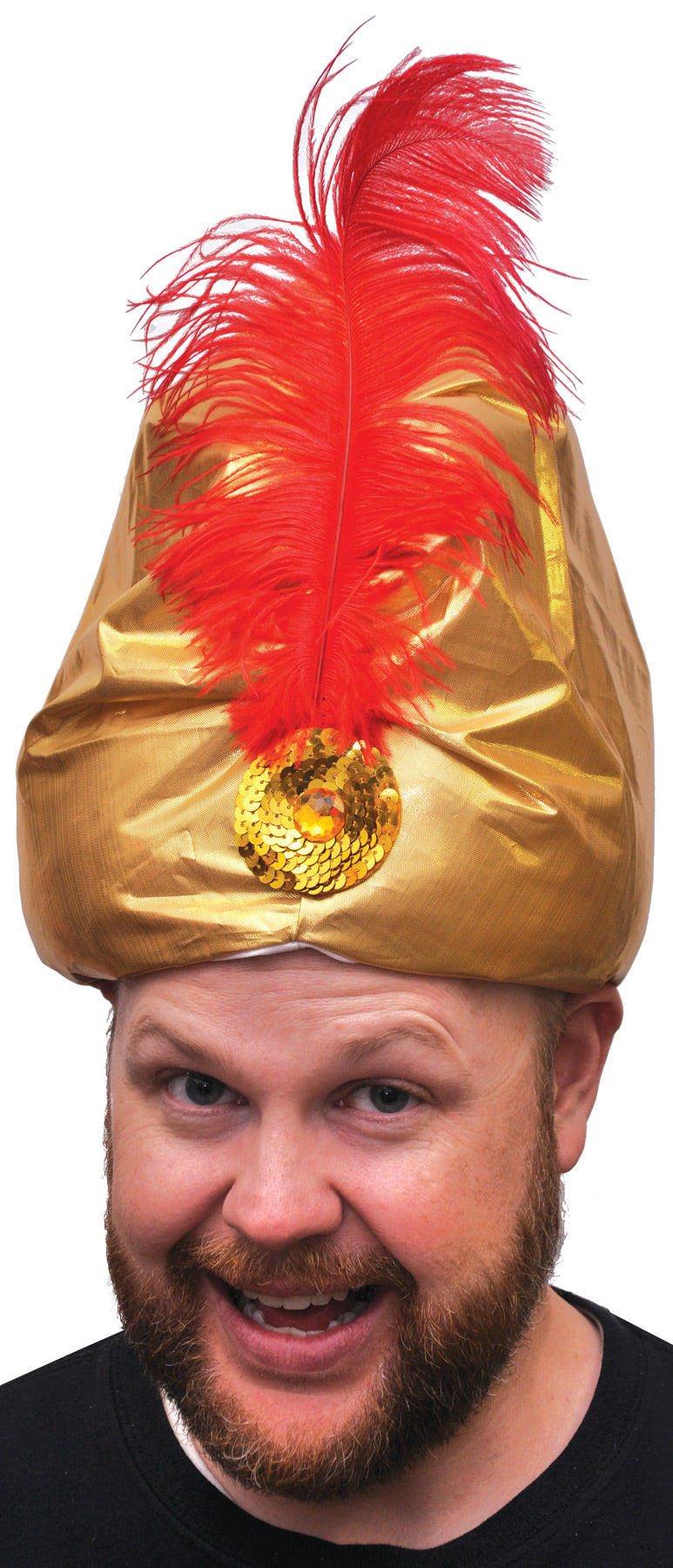 King Headpiece with Plume