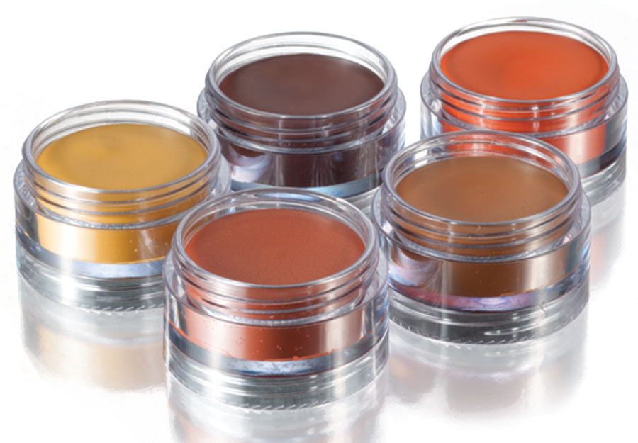 Ben Nye Mojave Adjuster — compact pan, olive and brown skin tone corrector, MediaPRO formula