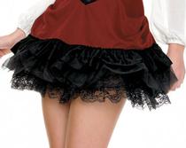 Black Lace Petticoat