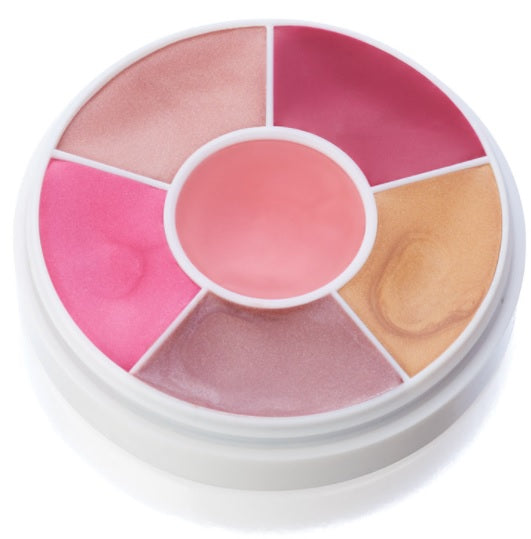 Rueda de brillo labial 0.92oz./26gm., 6 colores - LGW