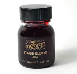 Sangre escénica de Mehron