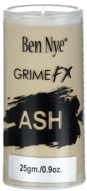 Ben Nye Grime FX Ash powder — pale gray tone, 25gm jar