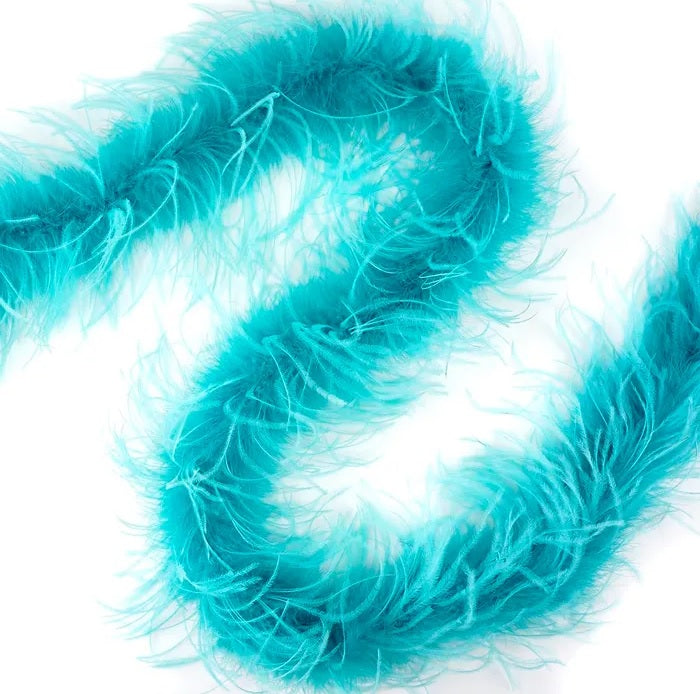 Boa en plumes d'autruche
