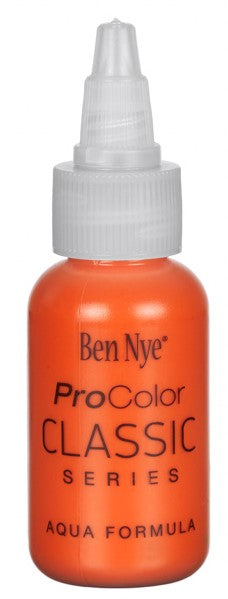 Ben Nye PCC-19 Orange ProColor Classic airbrush paint — 2oz bottle of vivid orange