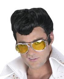 Elvis Presley oversized bright costume sunglasses — rock and roll accessory, adult