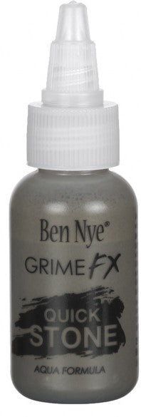 Ben Nye QS-1 Quick Stone Grime FX — 1 fl.oz. gray liquid airbrush makeup