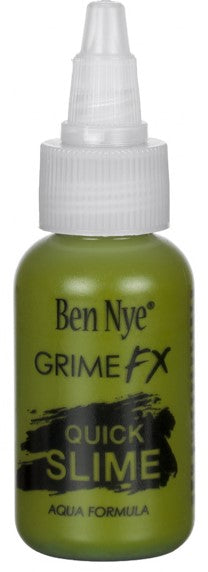Ben Nye QSL-1 Quick Slime Grime FX — 1 fl.oz. green liquid airbrush makeup