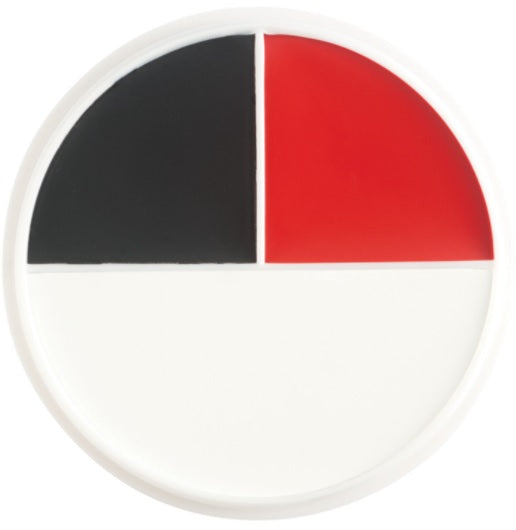 Red White & Black Wheel 1oz./28gm. 3 Colors - RB