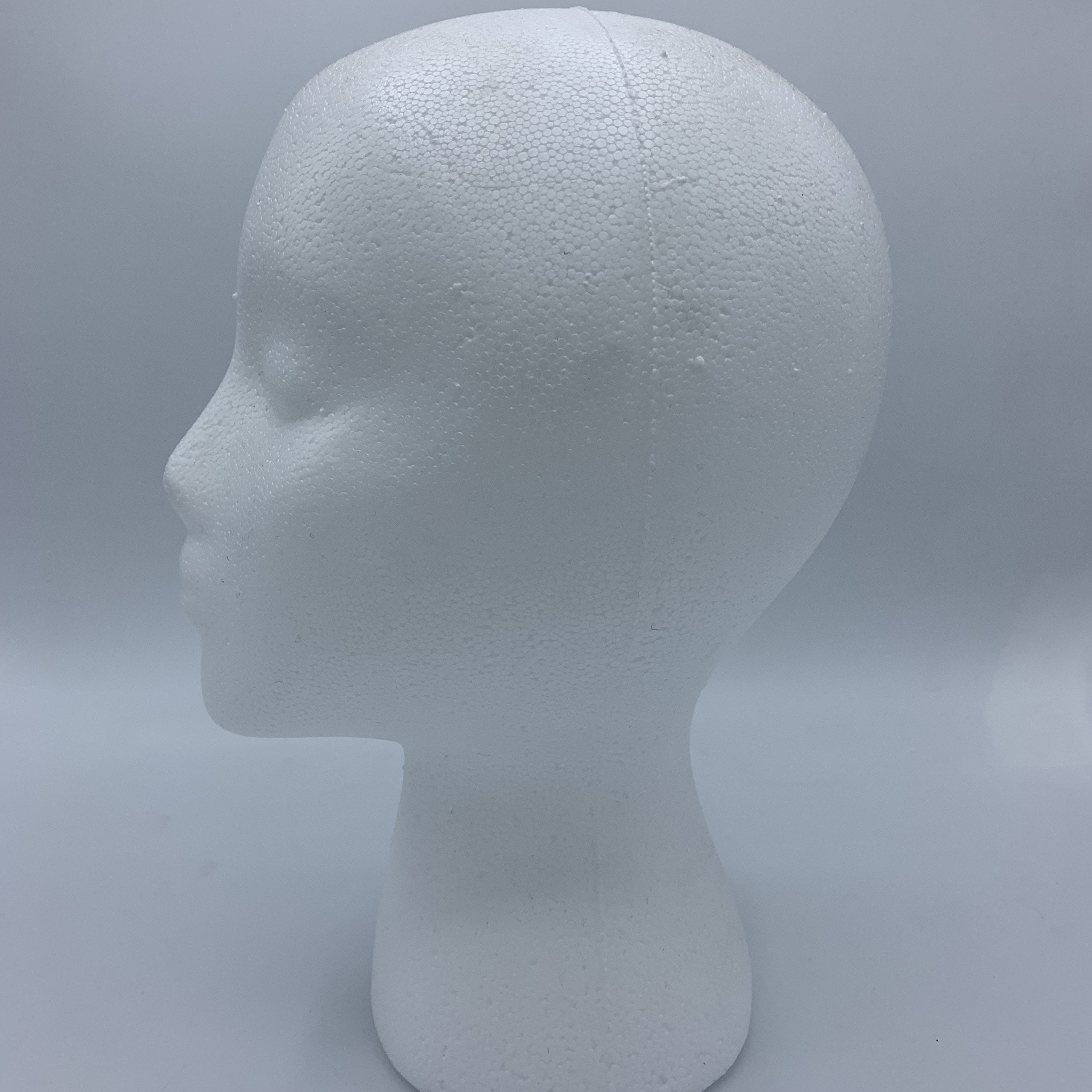 Foam Head With Face Side View - Theatre House