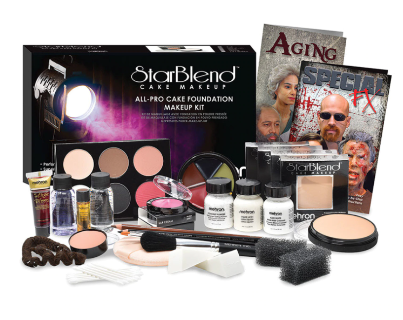 Mehron Starblend & Creamblend All-Pro Makeup Kits - K400