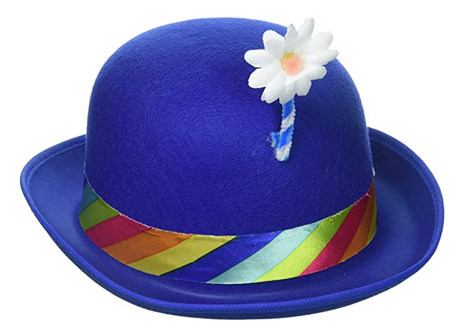 Clown Bowler Hat