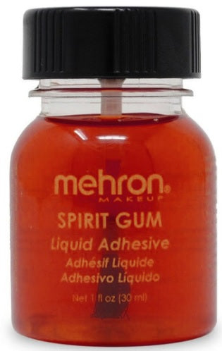 Spirit Gum Liquid Adhesive by Mehron - 118