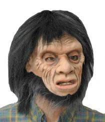 Caveman full over-the-head latex mask — adult size, by Zagone Studios