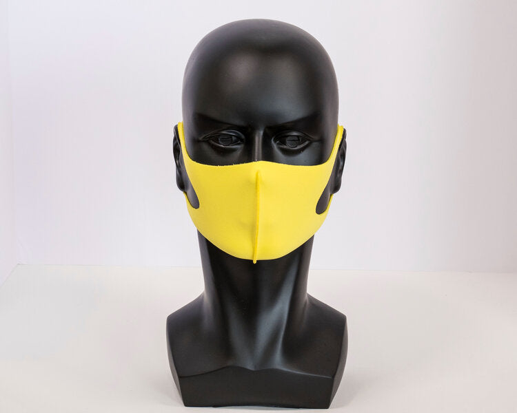 Solid Color Neoprene Breathable Antimicrobial Face Masks