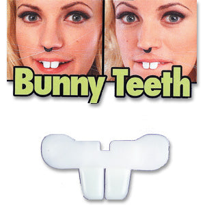 Bunny Teeth — plastic buck teeth, fits under lip