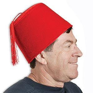 Red Velvet Fez