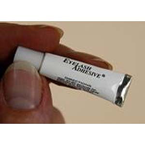 Eyelash adhesive glue — clear 0.5 oz bottle for false lash application