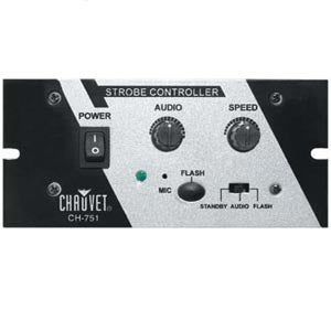 Strobe controller unit — speed control, sound activation, memory switch for mono strobe