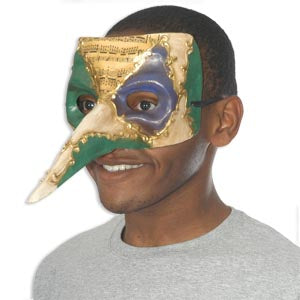 Mardi Gras Long Nose Mask