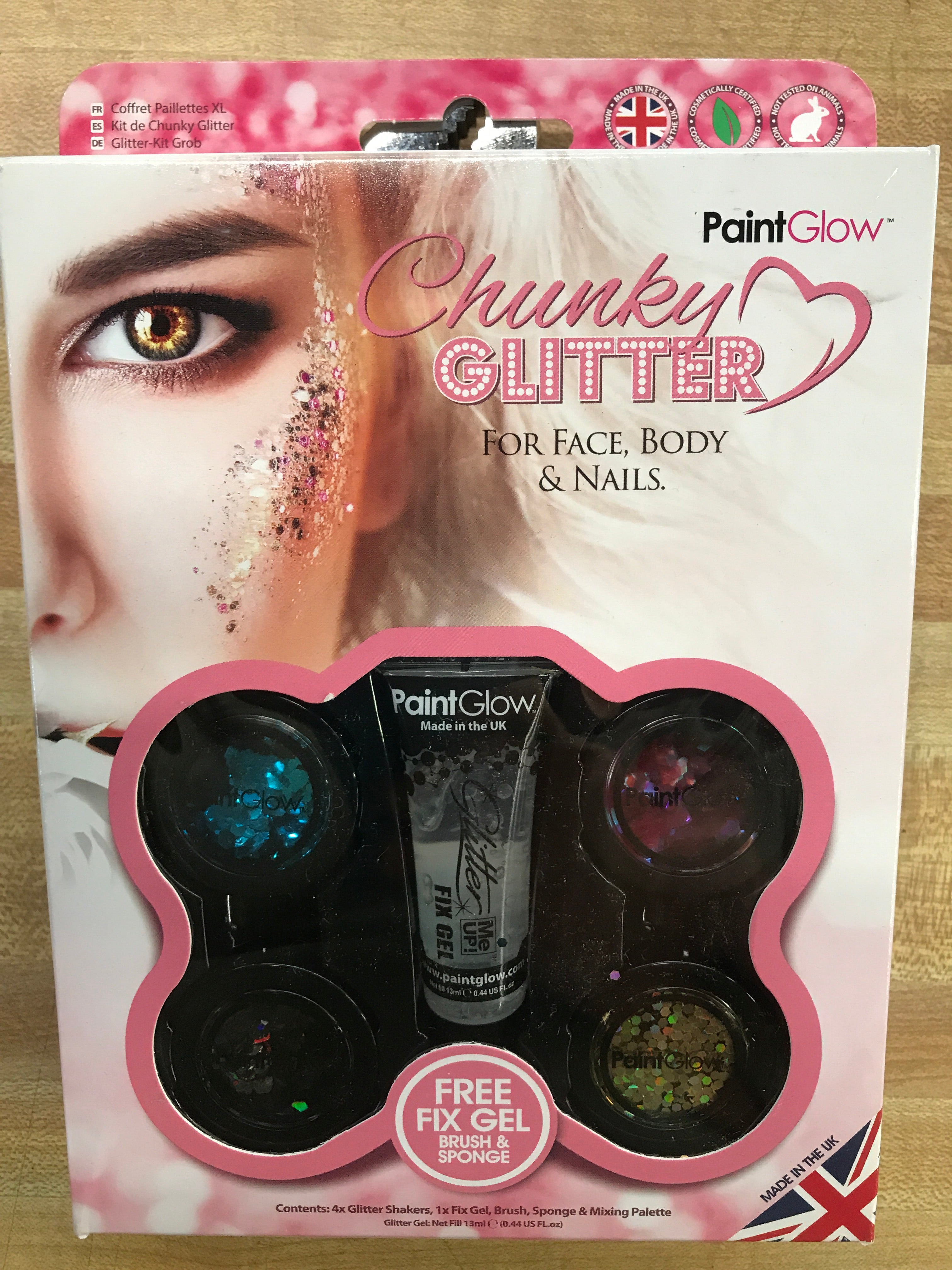 Paint Glow Chunky Glitter