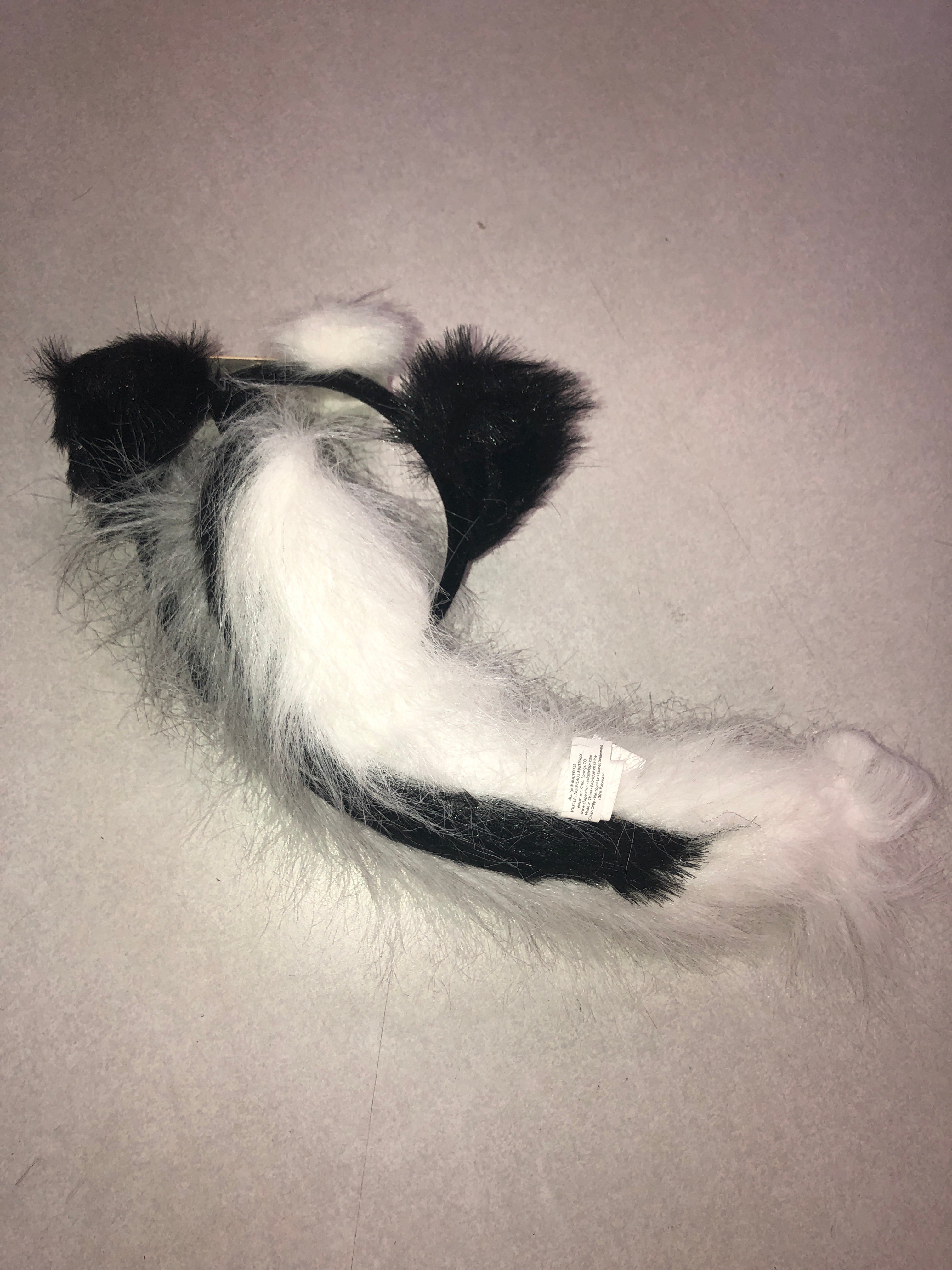 Animal Costume Kit — Monkey variant: ears headband and tail