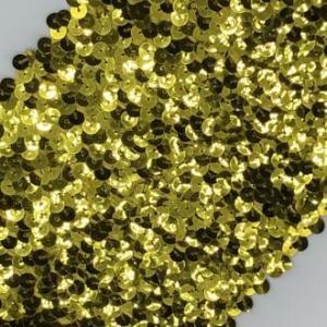 4 3/4" sequin trim swatch — kelly green colorway