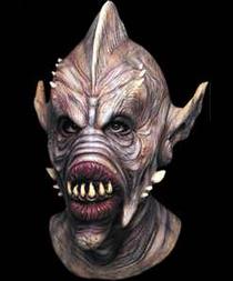 Gil Quagmire creature latex mask — adult, gill-man style horror costume