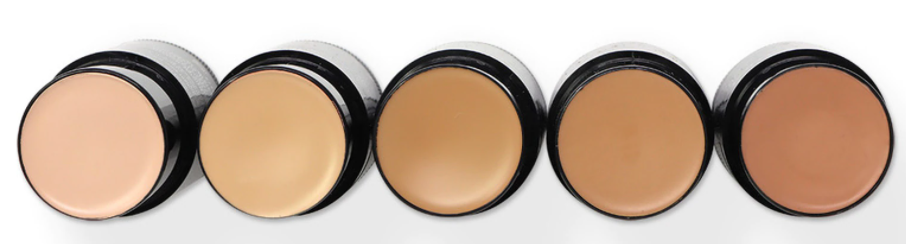 Mehron K400 All-Pro Kit — Cream Stick Medium complexion, foundations and accent palette
