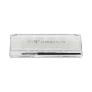 Ben Nye LSP-0 empty lip palette — open compact, no pans, ready for custom refills