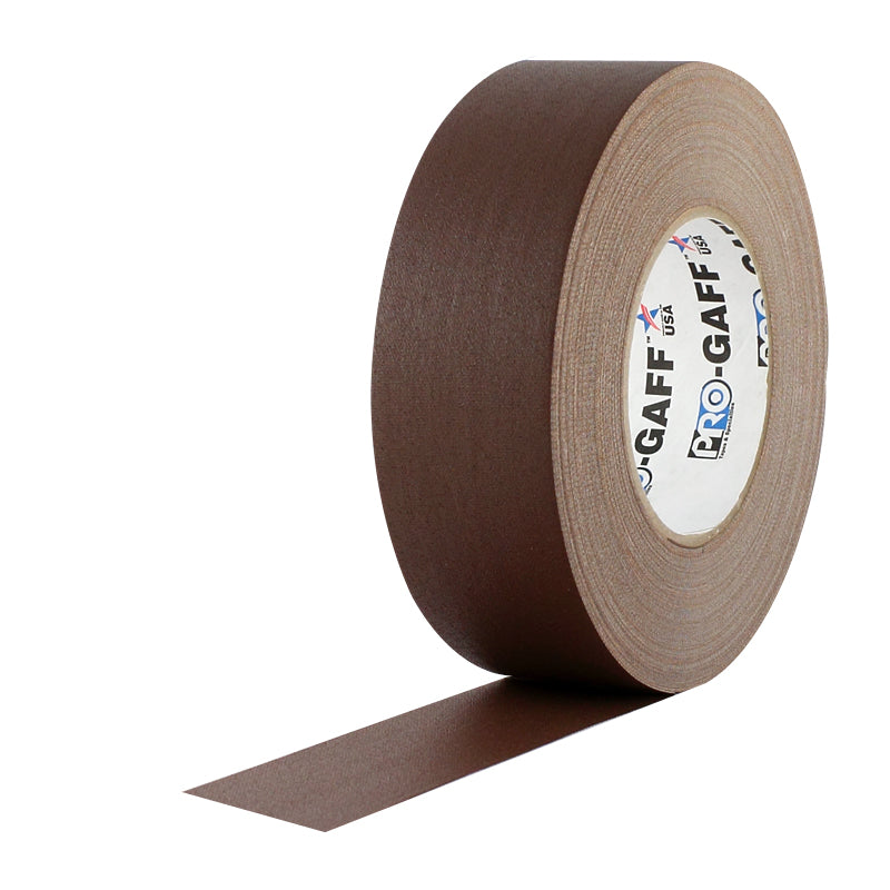 Pro Gaff Gaffers Tape — brown roll