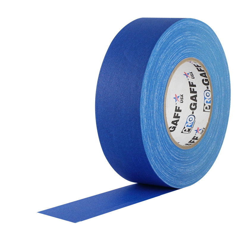 Pro Gaff Gaffers Tape — electric blue roll