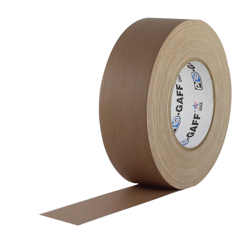 Pro Gaff Gaffers Tape — tan roll