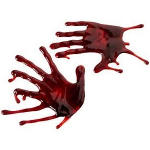 3D Bloody Hands