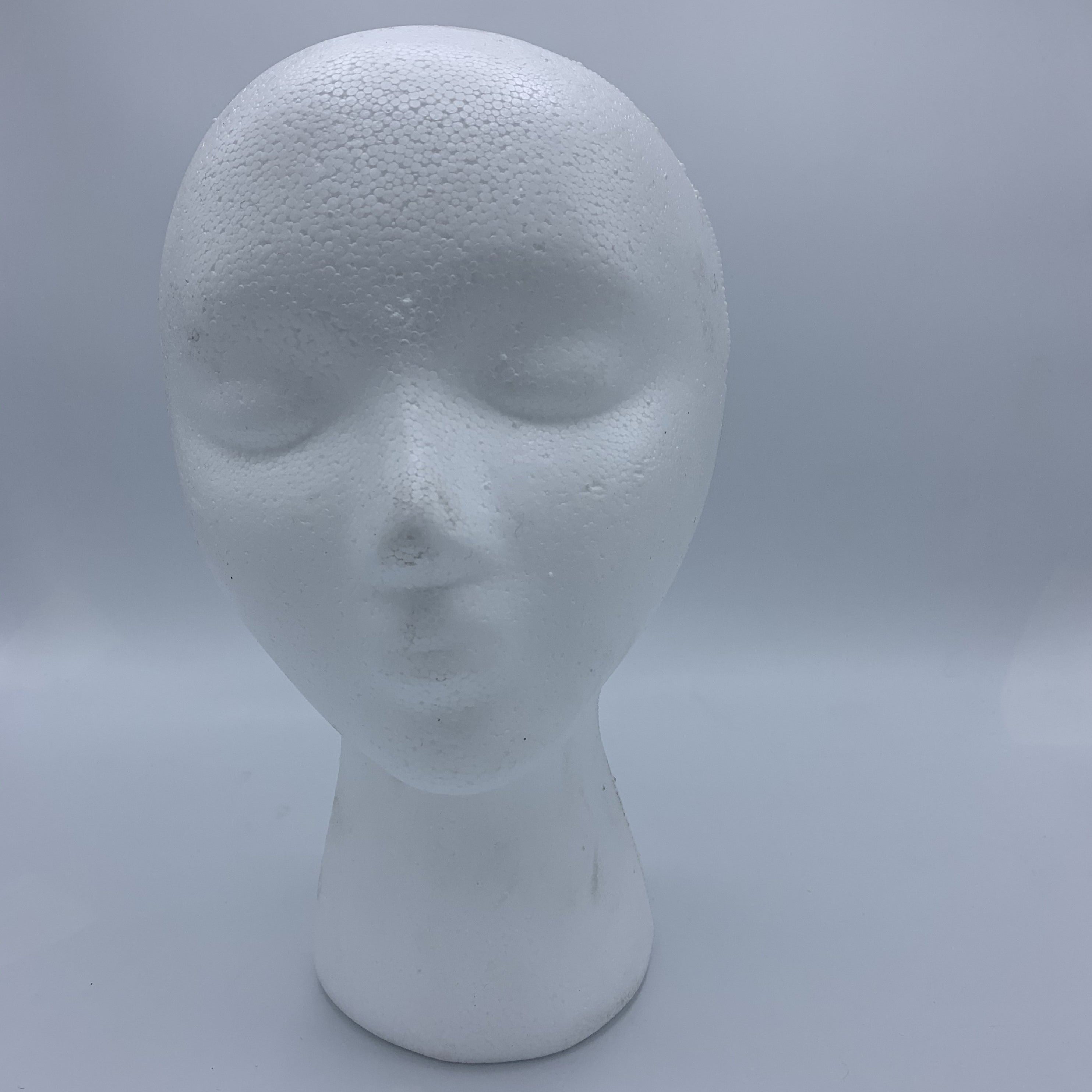 Foam Head With Face Front View - Theatre House