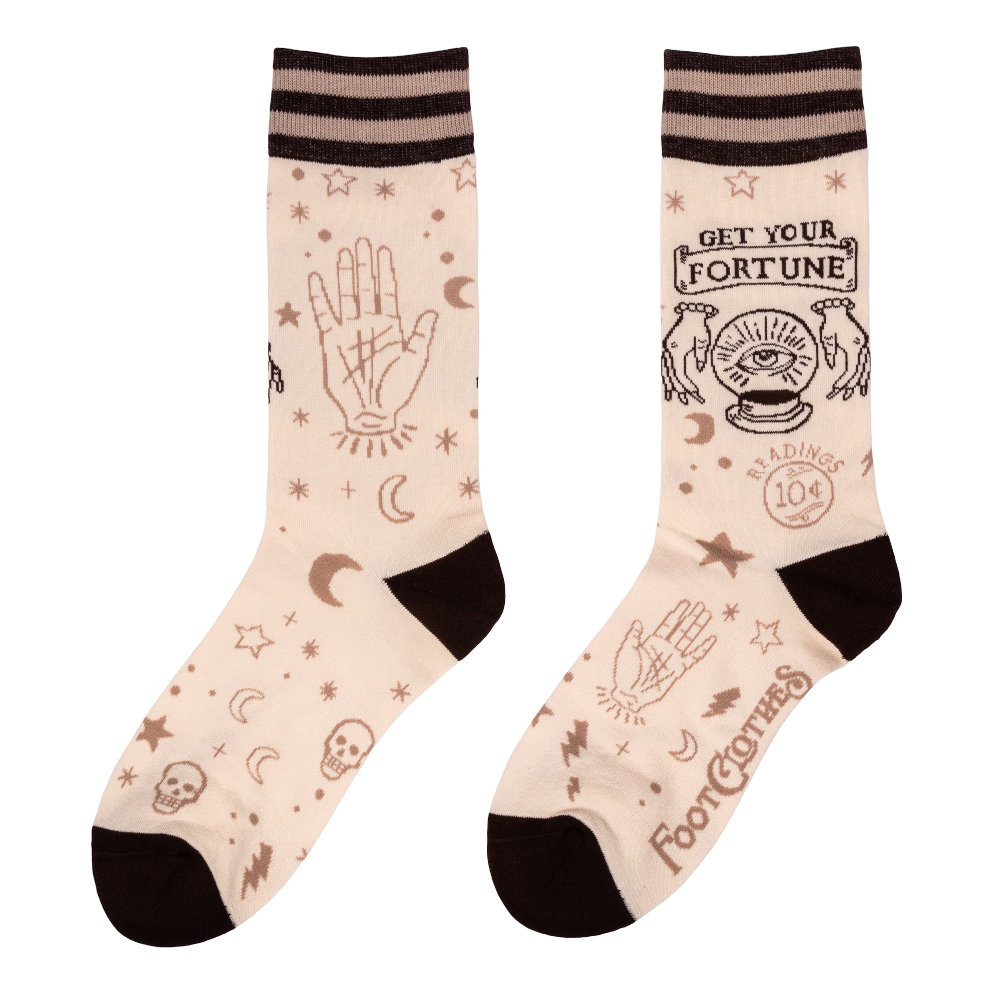 Fortune Teller Crew Socks