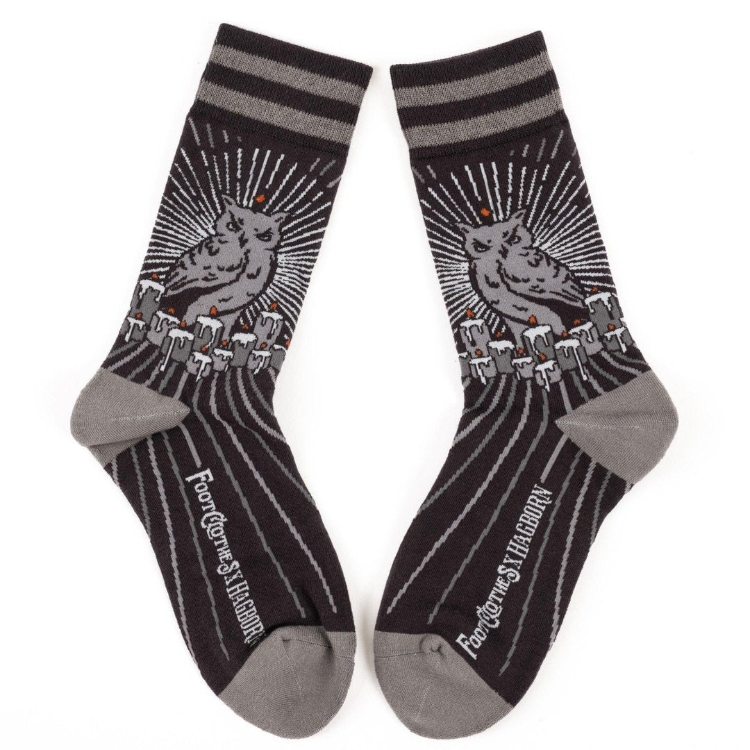 Night Owl FootClothes x Hagborn Collab Crew Socks