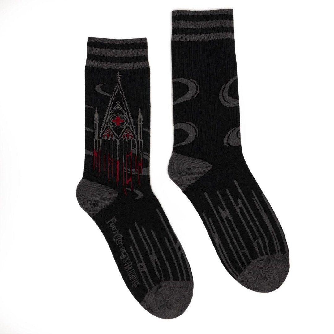 Blood Cathedral FootClothes x Hagborn Collab Crew Socks