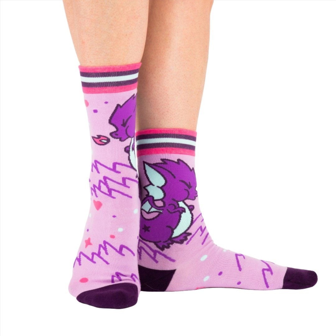 Cute Dragon Crew Socks