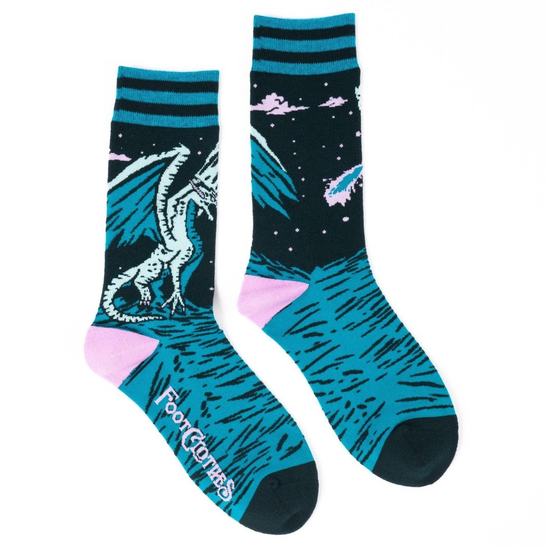 Evil AF Dragon Crew Socks