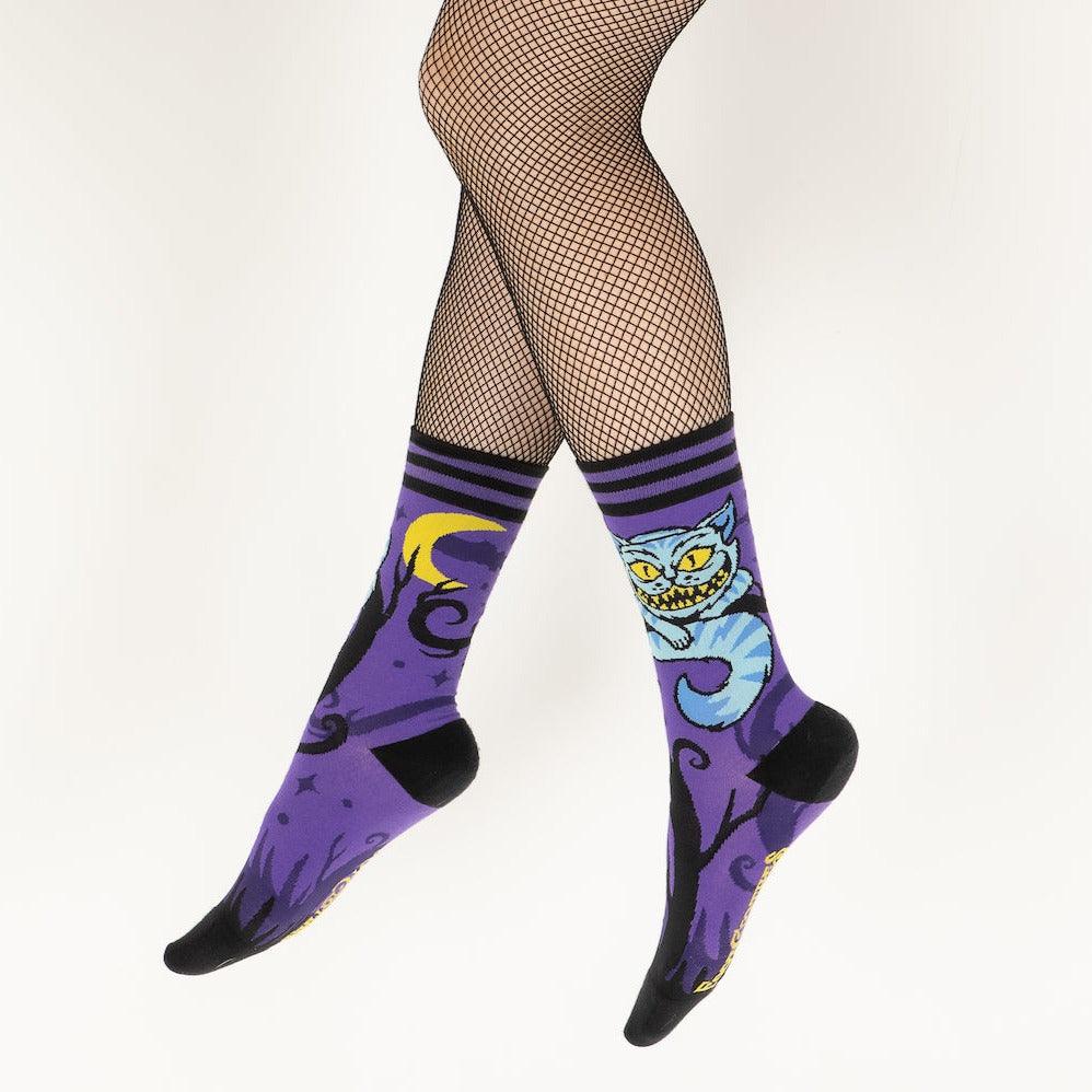 Cheshire Cat Crew Socks