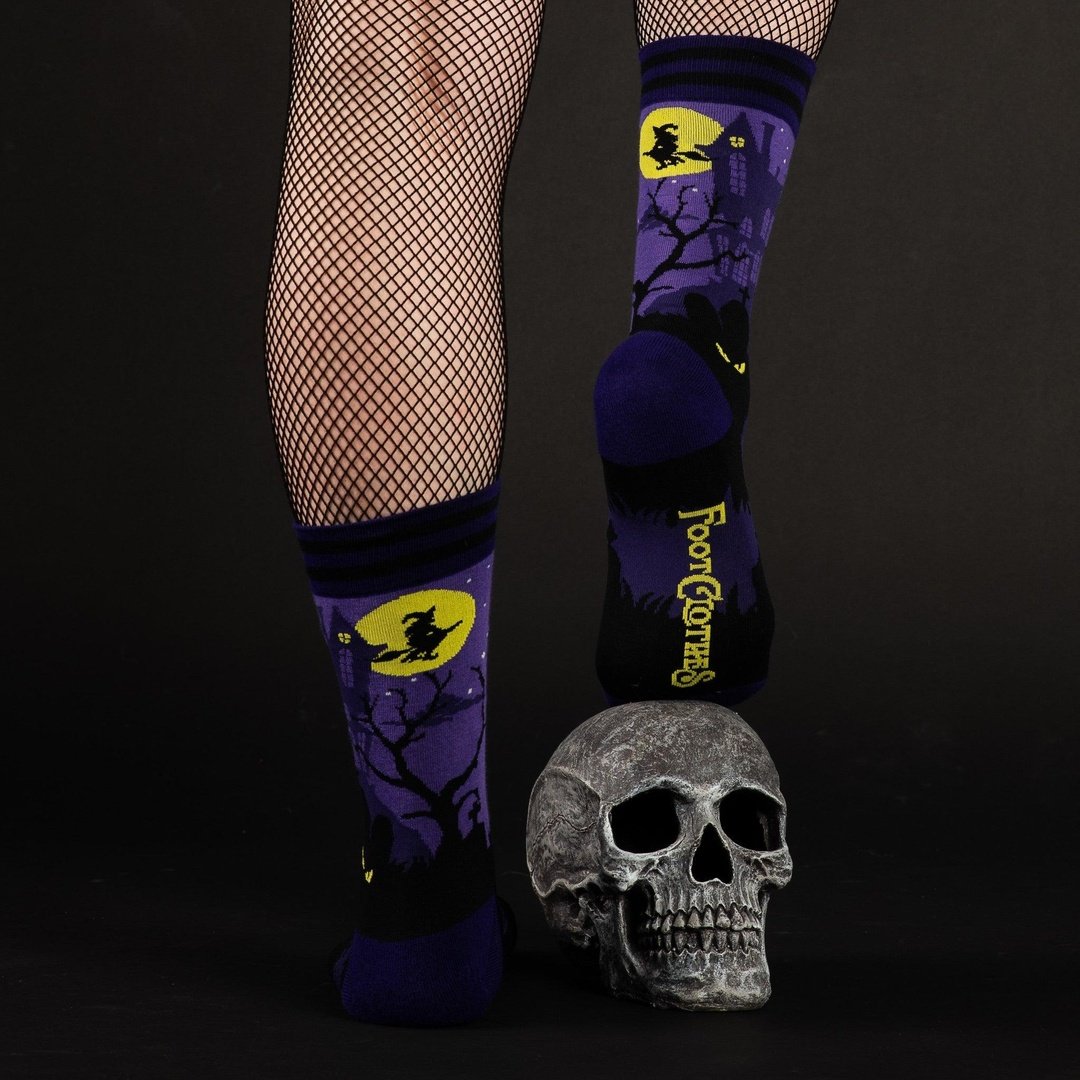 Haunted House Crew Socks