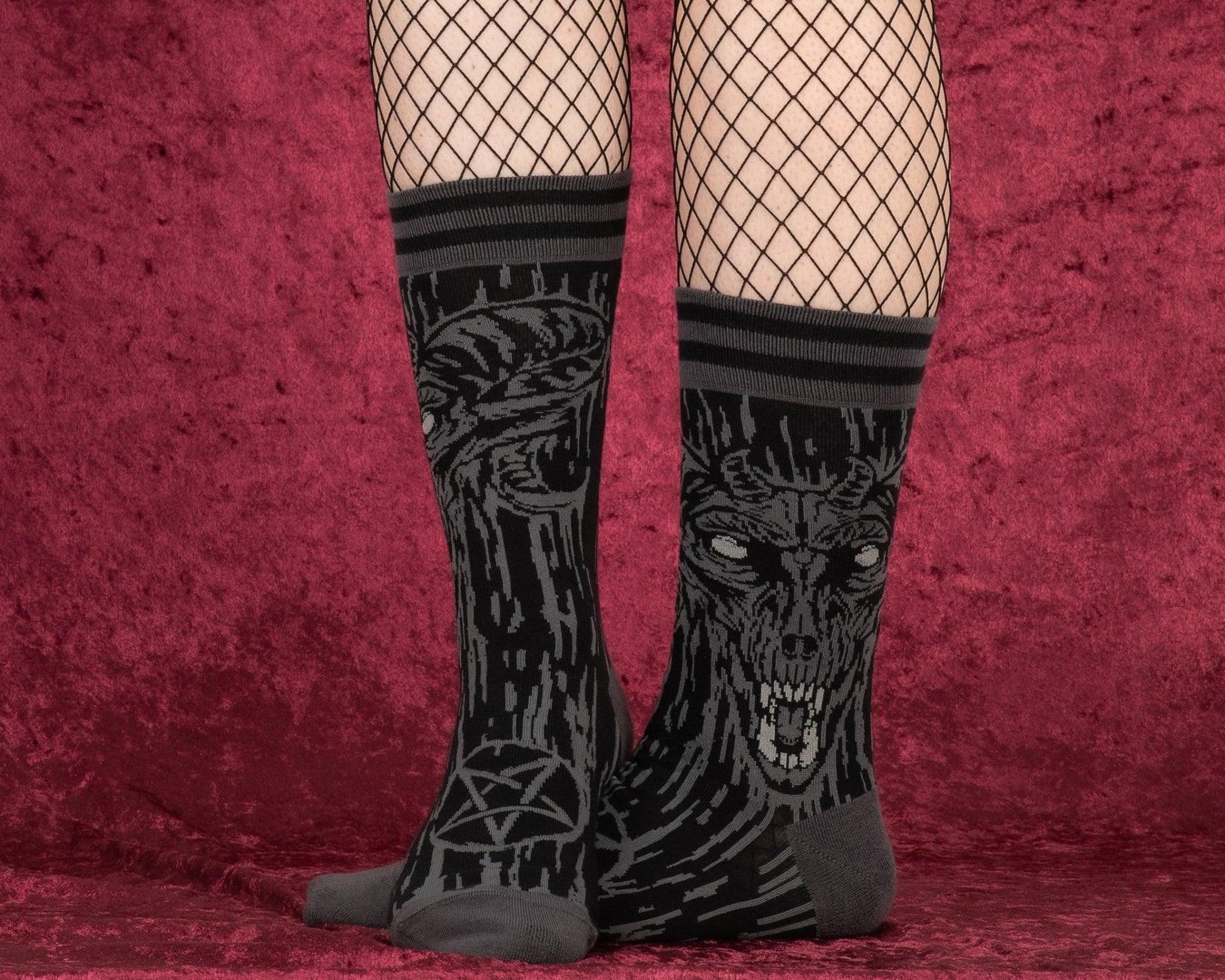 Demon Crew Socks