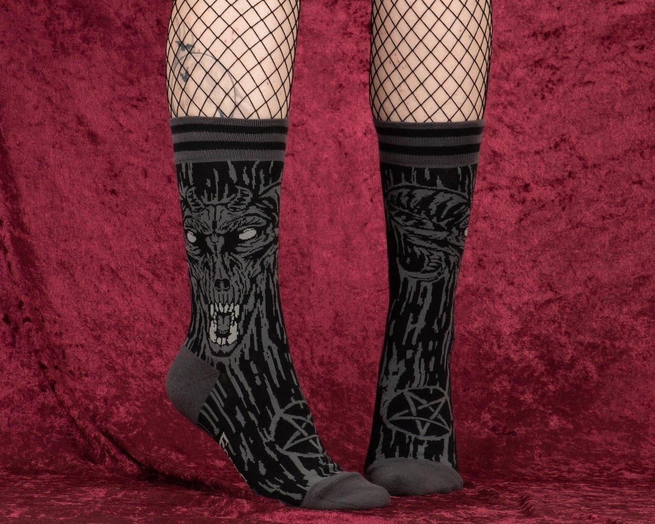 Demon Crew Socks